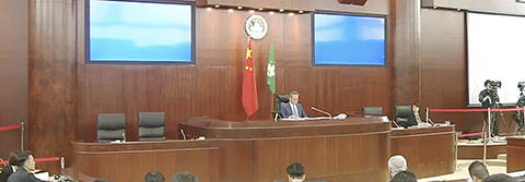 ◎ 立法會大會就保安司範疇施政方針進行辯論。