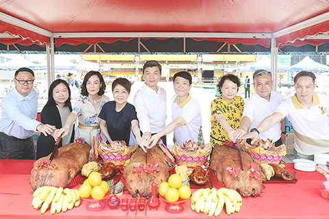 ◎ 賽事昨舉行祈福儀式。