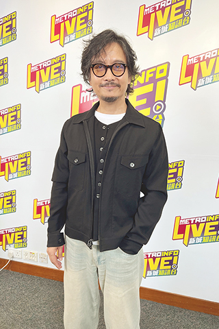 ◎謝君豪接受新城《開心大派對》訪問。