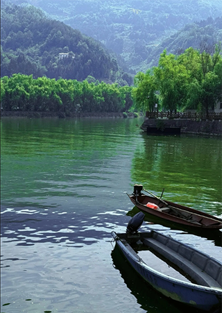 (石泉後柳水鄉 圖片選自網絡)