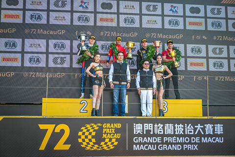 ◎ GT世界盃頒獎儀式。