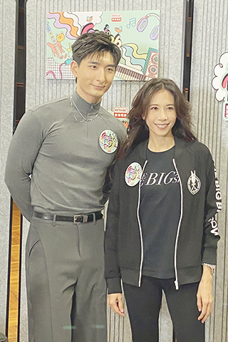 ◎ 張馳豪和莫文蔚。