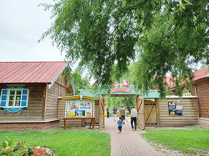 俄羅斯民俗村入口