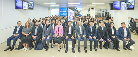 ◎ 逾百人出席「GO WHO」宣講會。