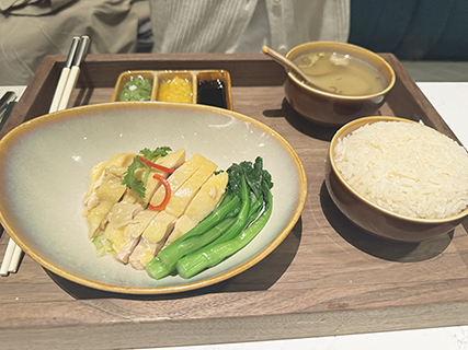 ◎ 海南雞飯整體有改善之處。