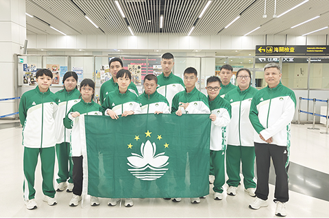 ◎ 澳門運動員征戰全國殘特奧會。