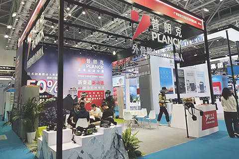 ◎ 珠海市智能設備新品發佈會上,九大創新產品集中亮相,圖為展會現場。