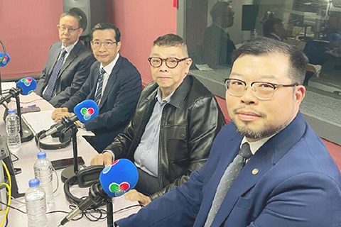 ◎ 時事節目昨日探討本澳控煙工作。