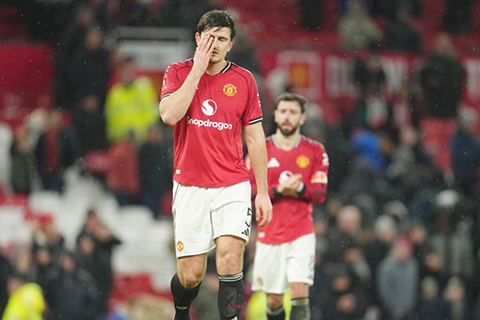 ◎ 英總盃遭白禮頓淘汰,曼聯諸將如何見江東父老。(美聯社)