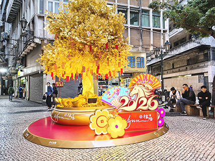 位於大街近福隆新街口的發財樹