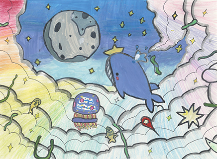 星海鯨夢‧雲間漫游 聖若瑟教區中學第五校 五年級 杜紫穎