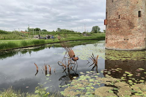 城堡護城河蜻蜓
