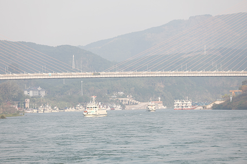 3月23日,第163次中老緬泰湄公河聯合巡邏執法行動啟動。(雲南省公安廳水上巡邏總隊 供圖)