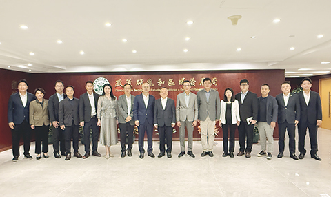 ◎ 粵澳工商聯會應邀出席澳門政策研究和區域發展局舉辦的「三五」規劃前期調研座談會。