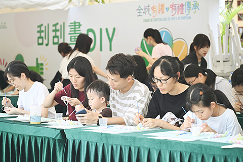 ◎ 透過不同類型工作坊,讓參加者動手實作,了解有禮生活的意義。